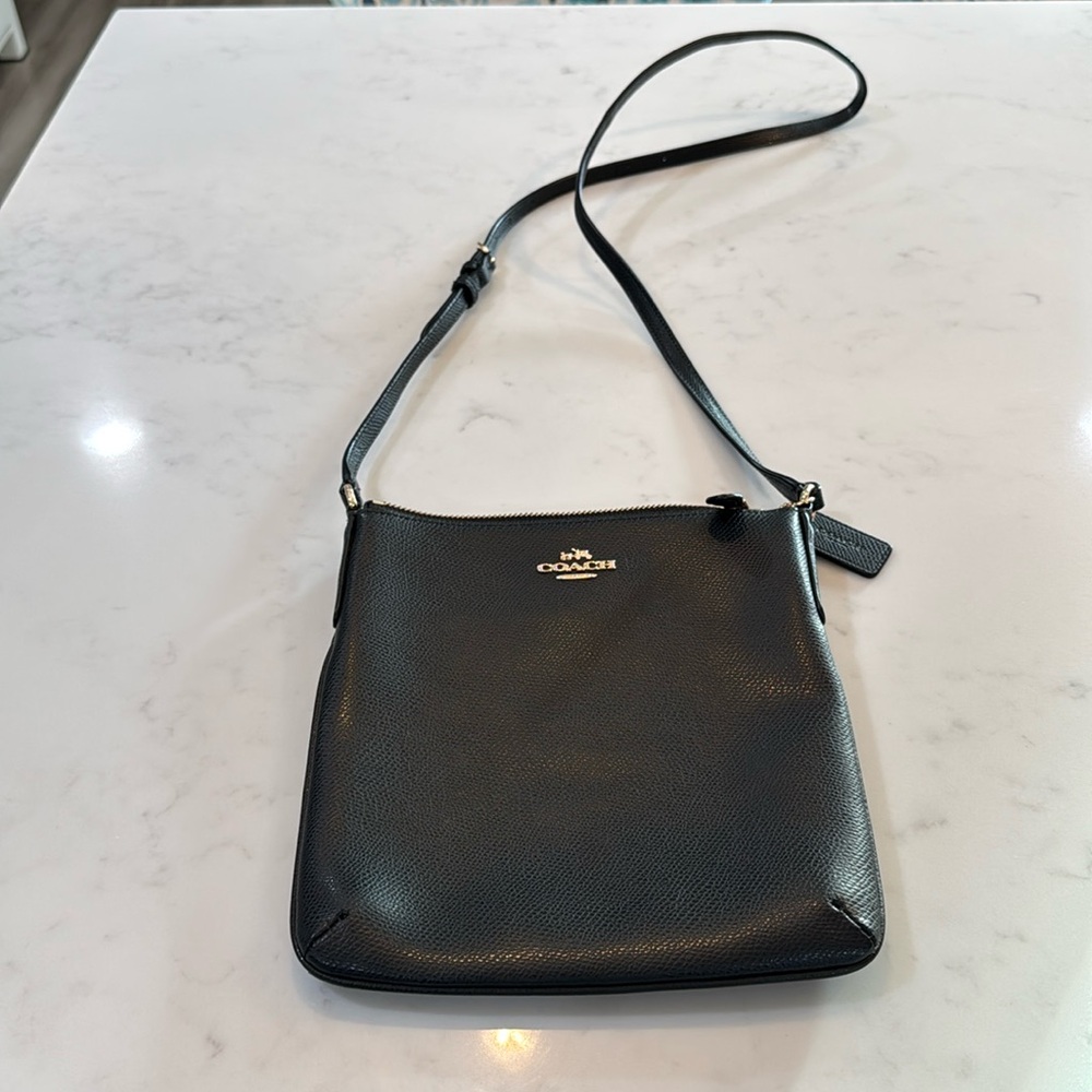 Black coach crossbody